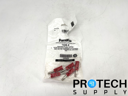 5/Pk Pomona 1325-2 Banana Plug 30VAC/60VDC NEW