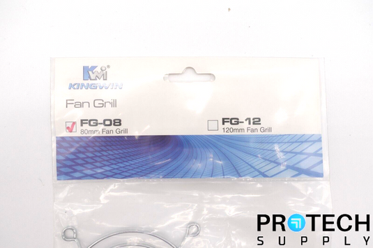 Kingwin 80mm Metal Fan Grill for Computer/PC Case FG-08 NEW with WARRANTY