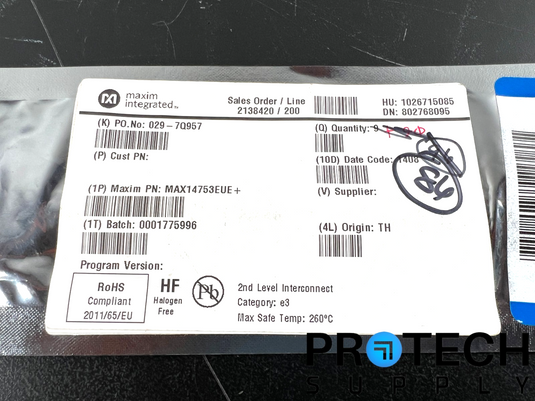 (96/Pk) Analog Devices MAX14753EUE+ 16 Pin Circuit IC Switch 130Ohm w/ WARRANTY