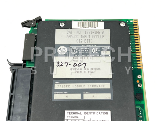 Allen-Bradley 1771-IFE A Analog Input Module 12-Bit with WARRANTY
