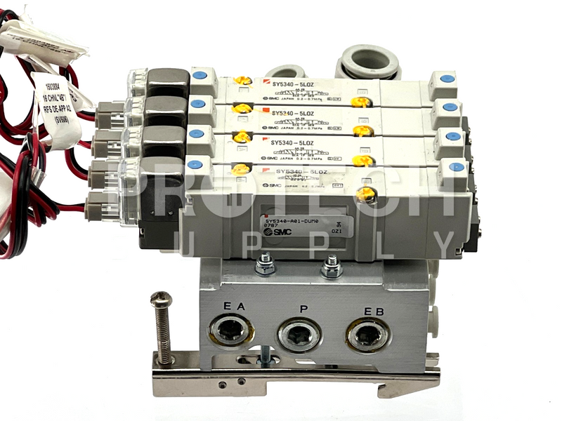 Load image into Gallery viewer, (Assy of 4) SMC SY5340-5LOZ Solenoid Valve GUARANTEED
