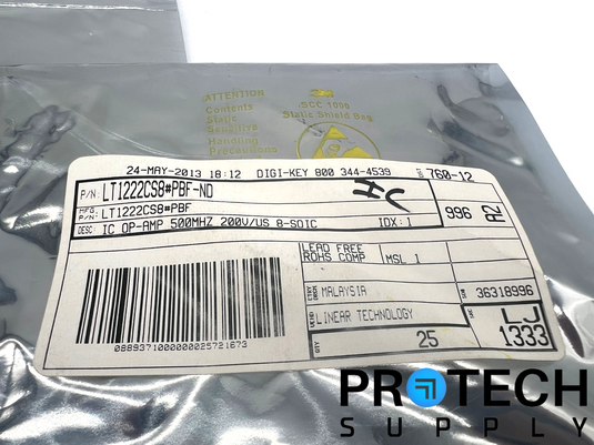 (25/Pk) Analog Devices LT1222CS8