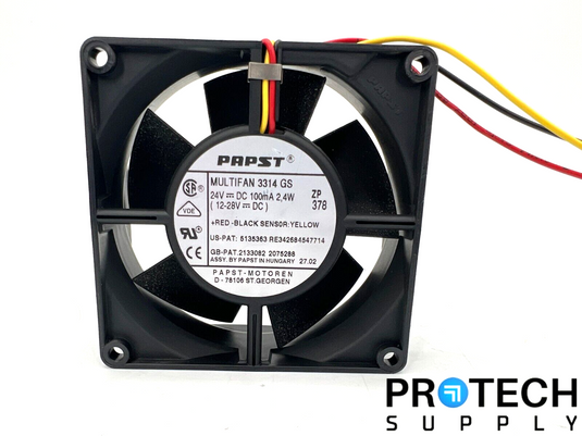PAPST-MOTOREN Multifan 3-Pin 92 x 32mm 3314GS with WARRANTY
