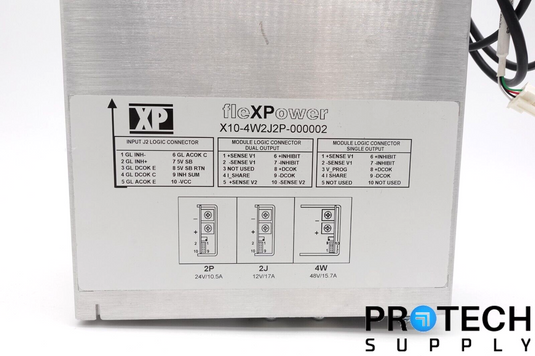 XP Power X10-4W2J2P-000002 100-240VAC Modular Power Supply Unit with WARRANTY