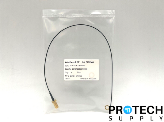 Amphenol RF Cable Assembly Coaxial 336313-12-0350 NEW with WARRANTY