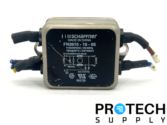 Schaffner FN2010-16-06 Power Line Filter with WARRANTY