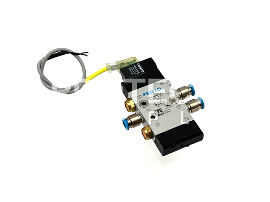 Festo CPE14-M1BH-5L Solenoid Valve 196911 + MSZE-3-24 Coil Assy with WARRNTY
