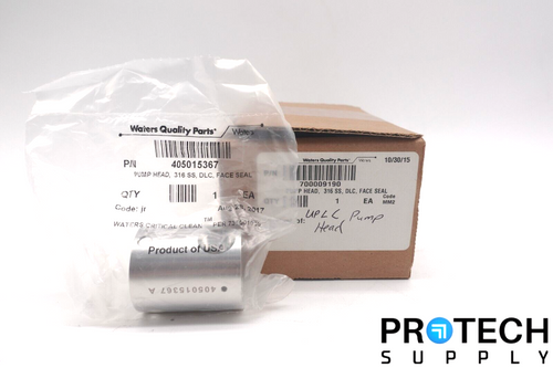 Waters 700009190  Pump Head 316 SS DLC Face Seal 405015367 NEW with WARRANTY
