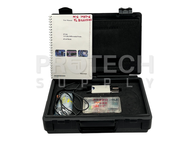 Load image into Gallery viewer, Tektronix P7330 Differential Oscilloscope Probe + Probe Kit GUARANTEED
