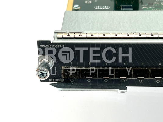 Cisco WS-X4612-SFP-E 12-Port Gigabit Ethernet Line Card GUARANTEED