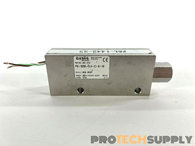 GEMS Sensors FS-925E-0.4-C-K-W Flow Sensor 0.4 L with WARRANTY