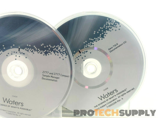 Waters 715002792 Rev A 2777 With 7150022206 Rev A Xevo TQ-S Documentation CD 
