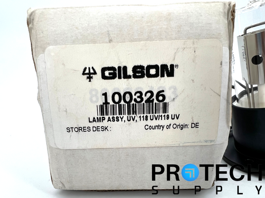 Gilson 100326 / 80022483 Deuterium Lamp 118UV / 119UV for PARTS / REPAIR