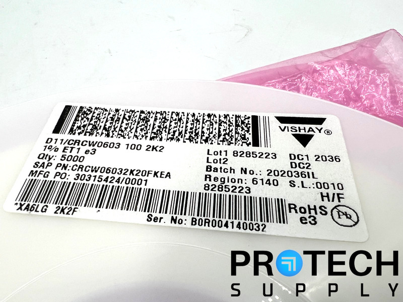 Load image into Gallery viewer, (5000/Pk) Vishay Dale CRCW06032K20FKEA Chip Resistor NEW with WARRANTY
