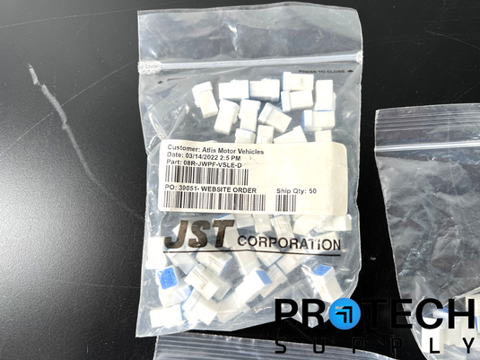 Lot of JST 06R-JWPF-VSLE-D / 08R-JWPF-VS  8 / 6 Rectangular Connectors