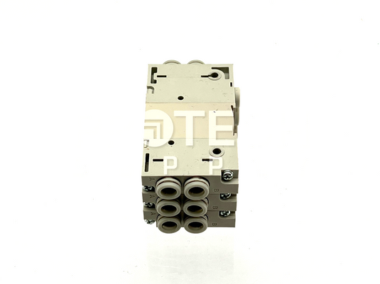 (Lot of 3) SMC VQ1000-FPG-C6C6 Pneumatic Block with WARRANTY