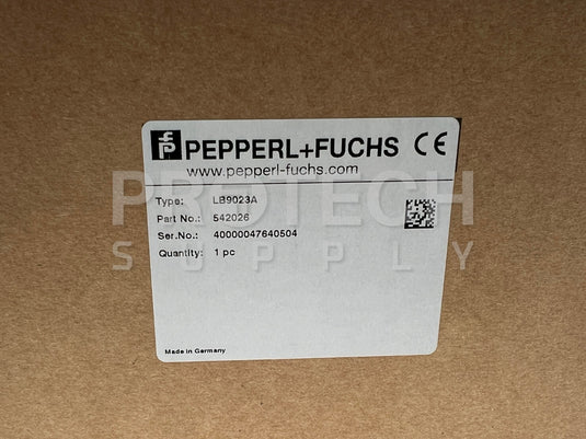 Pepperl Fuchs LB9023A Basis-Backplane Base Unit NEW with WARRANTY