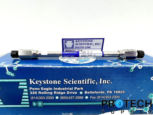 Keystone HPLC Column Aquasil C18 100 x 2mm 103-775-2 with WARRANTY