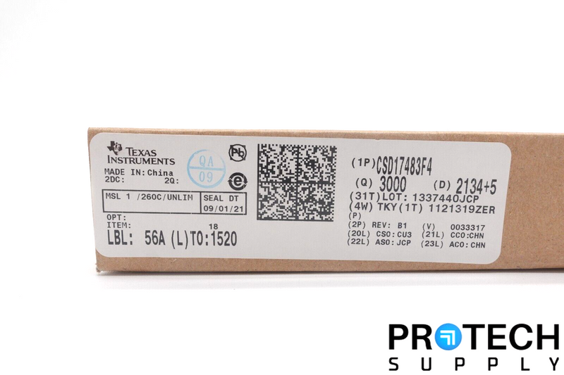 Load image into Gallery viewer, 3000/Reel Texas Inst. CSD17483F4 MOSFET N-CH 30V 1.5A 3PICOSTAR NEW
