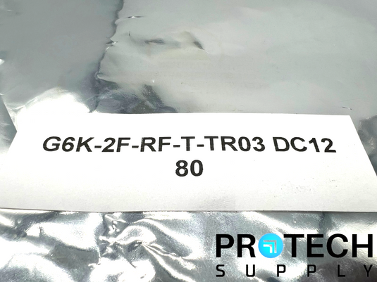 (Pack of 80) Omron G6K-2F-RF-T-TR03 DC12 High Frequency Relay NEW with WARRANTY