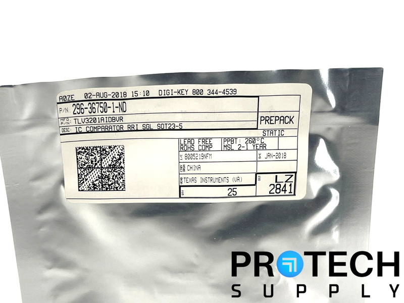 Load image into Gallery viewer, (25/Pk) Texas Instruments TLV3201AIDBVT IC Compparator NEW SEALED with WARRANTY
