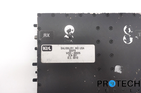 K&L WSD-00025 Fullband Duplexer (Rx 824-849 & Tx 869-894 MHz) with WARRANTY