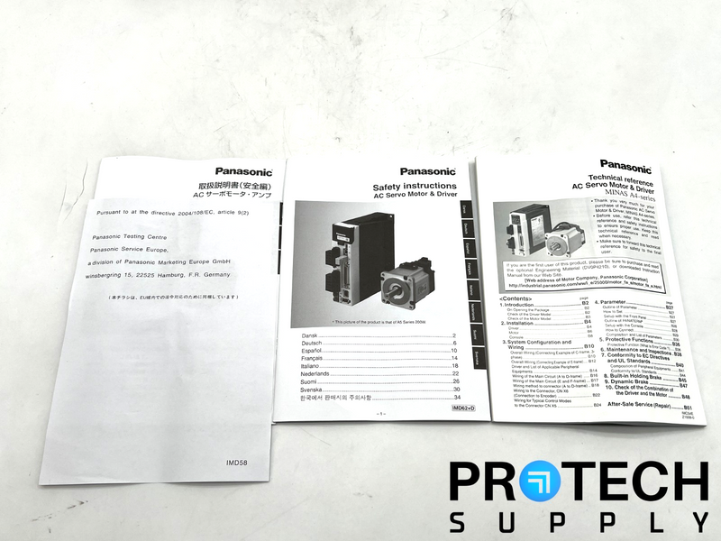Load image into Gallery viewer, Panasonic MBDDT2210 AC Servo Driver NEW with WARRANTY
