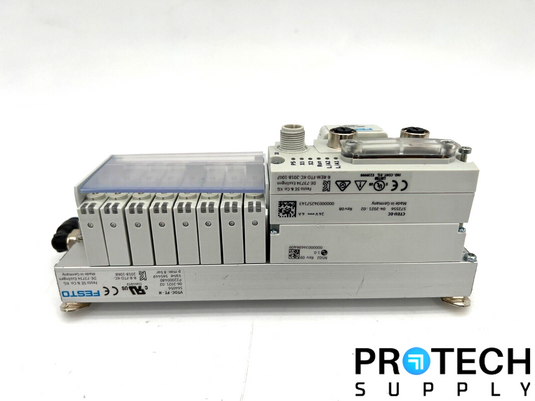 Festo CTEU-EC Bus Node + Pneumatic Valve + Pneumatic Actuator Assy with WARRANTY