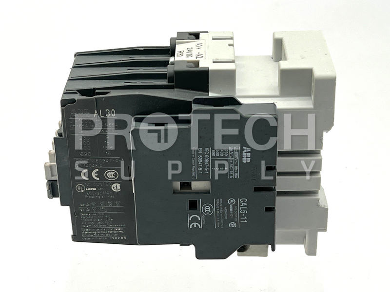 Load image into Gallery viewer, ABB AL30-30-10 DC Contactor + Auxiliary Contact CAL5-11 Assy with WARRANTY
