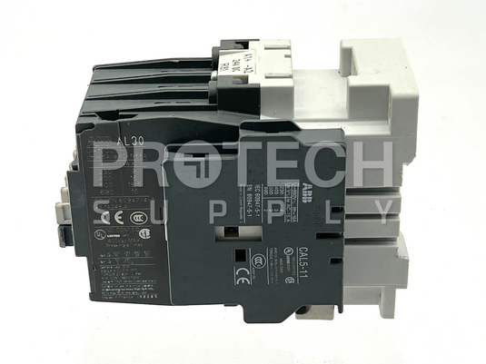 ABB AL30-30-10 DC Contactor + Auxiliary Contact CAL5-11 Assy with WARRANTY