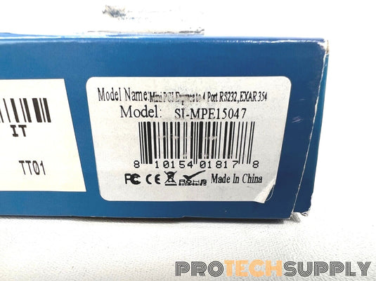 NEW IOCrest SI-MPE15047 4-Port Mini Pci-E Controller Card with WARRNTY