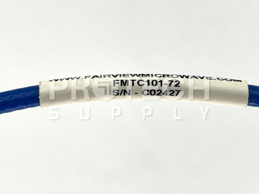 Fairview Microwave FMTC101-72 SMA Male to SMA Male NEW with WARRANTY