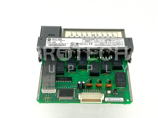 Allen-Bradley 1746-0X8 SLC500 Output Module Ser A with WARRANTY