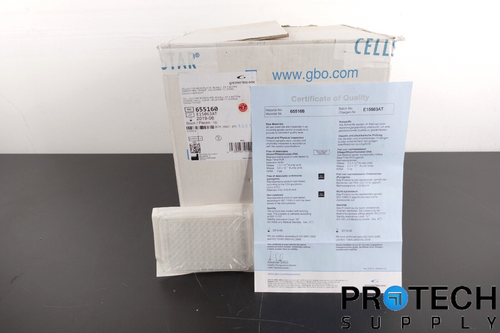 ( 100 Pcs ) Greiner Bio-One 655160 Cell Culture Microplate 96 Well NEW