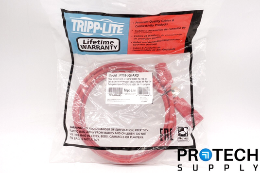 Tripp Lite P018-006-ARD 6ft Power Extension Cord Cable NEW with WARRANTY