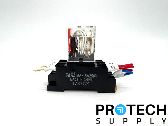 Omron PYF14A Relay Socket Base + G3F-203S Relay with WARRANTY