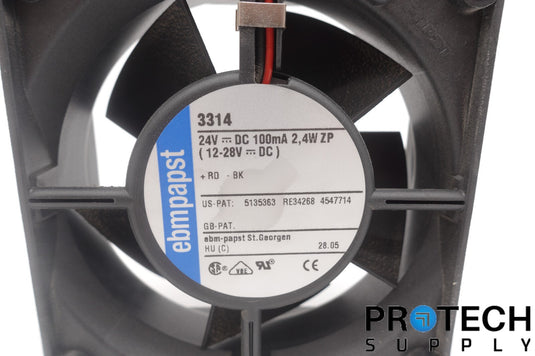Ebmpapst Cooling Fan 3314 12-24V with WARRANTY