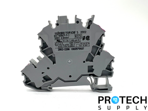 WAGO 2002-2208 Terminal Block Connector 4 Position with WARRANTY
