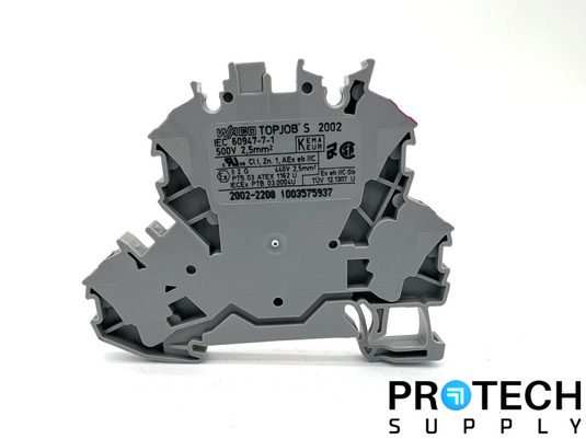 WAGO 2002-2208 Terminal Block Connector 4 Position with WARRANTY