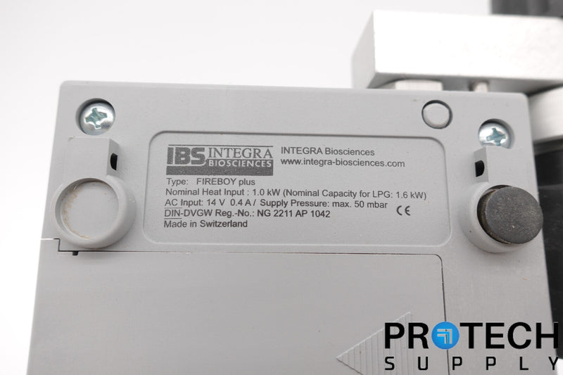 Load image into Gallery viewer, IBS Intergra Biosciences Fireboy Plus Safety Bunsen Burner For PARTS / REPAIR

