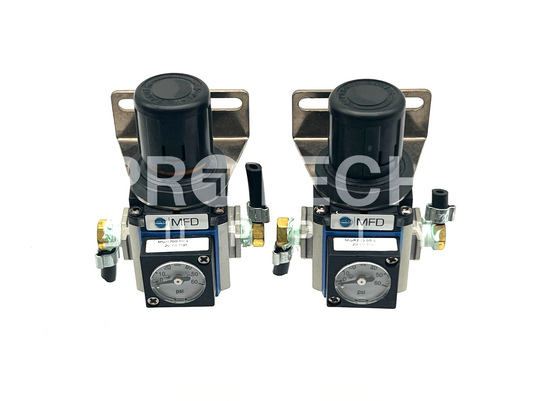(Lot of 6) Bimba x2 MGR200-06L + x4 MGR200-06 PSI Regulator GUARANTEED