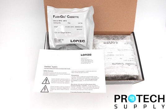 (Box of 9) Lonza 57027 FlashGel RNA Cassette 12+1 Single-Tier NEW with WARRANTY