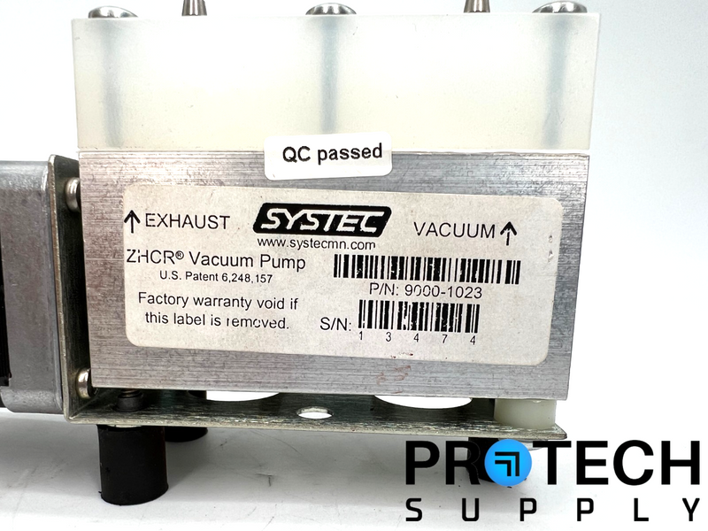 Load image into Gallery viewer, Systec 9000-1023 ZHCR Vacuum Pump + 17PM-K448-02V Stepper Motor Assy w/ WARRANTY
