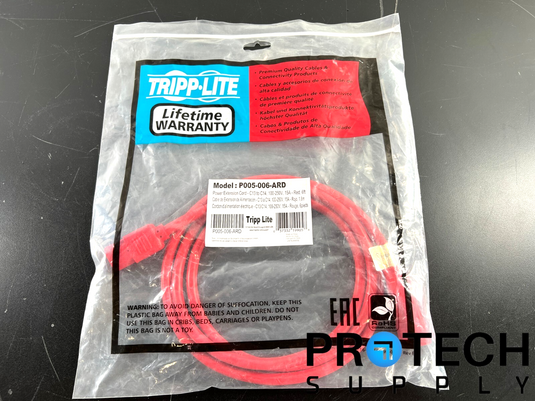 (2/Pk)Tripp Lite P005-006-ARD Power Extension Cord 6ft with WARRANTY