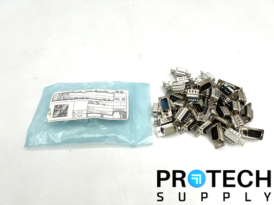 (38/Pk) Assmann A-DS 09 LL/Z 9 Position D-Sub Plug Connector with WARRANTY