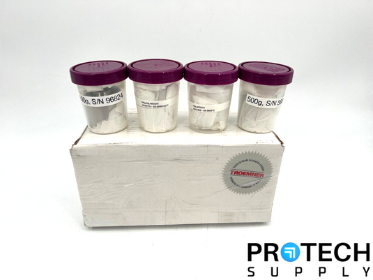 Troemner Calibration Weights 500g 200g 100g 50g