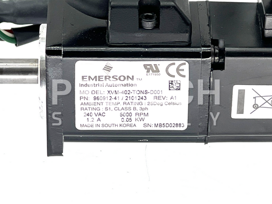 Emerson XVM-402-TONS-D0001 Servo Motor 960912-41 GUARANTEED