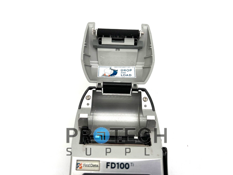 Load image into Gallery viewer, First Data FD100ti Credit Card Terminal + Power Adapter &amp; Cable with WARRANTY
