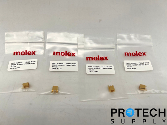 4/Pk Molex MMCX Connector Jack 73215-5740 NEW