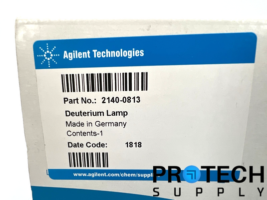 Agilent 2140-0813 Deuterium Lamp with WARRANTY
